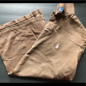 Polo Ralph Lauren Brown Polo Medium Pink Horse